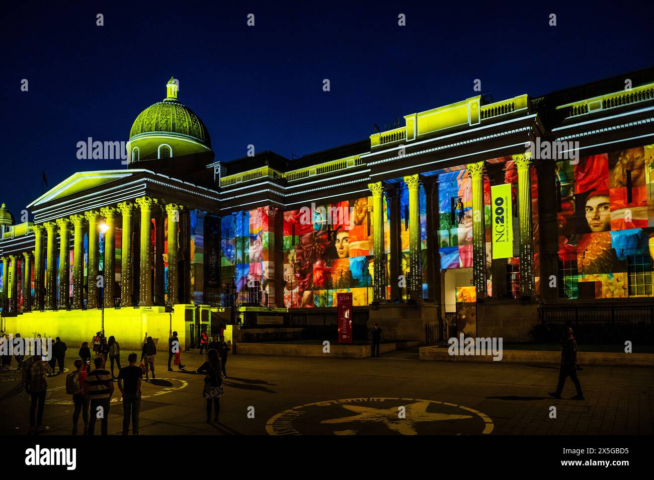 Nvisible London, UK. 9 May 2024. The National Gallery NG200 celebrations ...