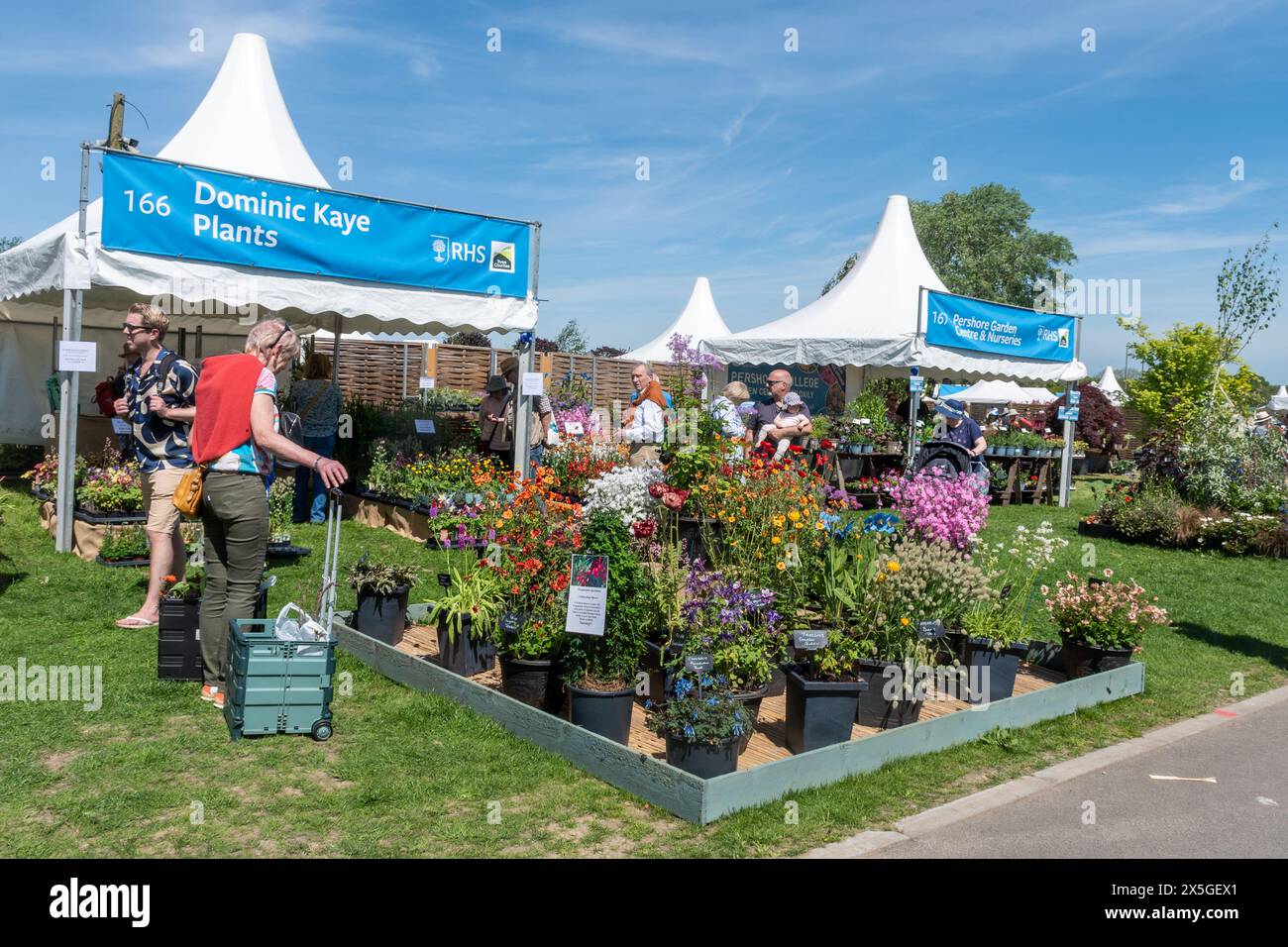 May 9th 2024. RHS Malvern Spring Festival opened today on a warm sunny
