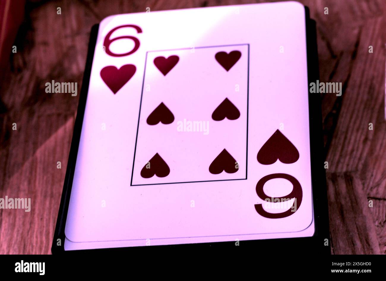 Playing card back design red hi-res stock photography and images - Alamy