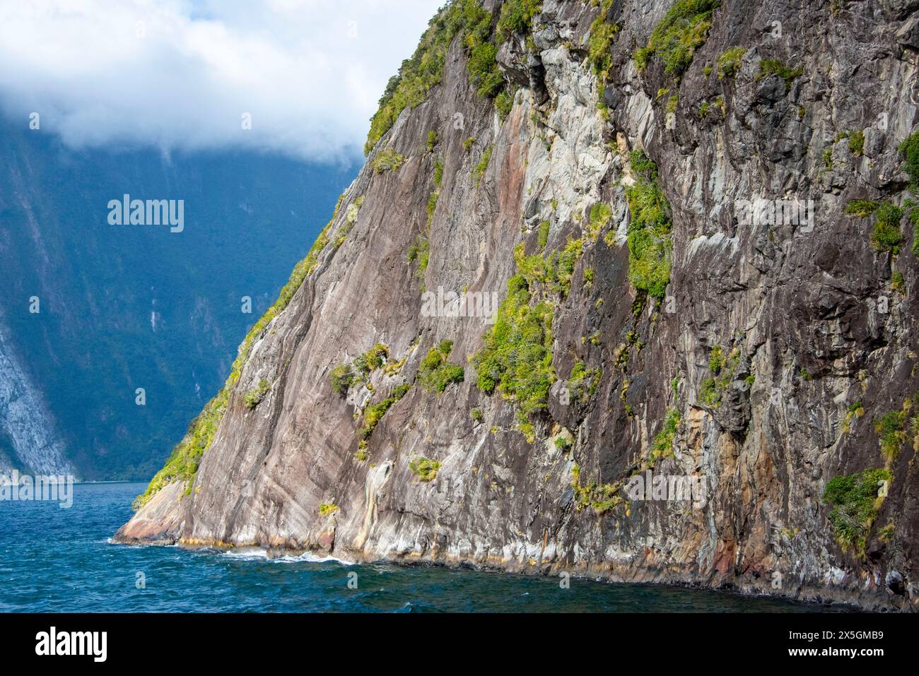 Milford Sound New Zealand Stock Photo