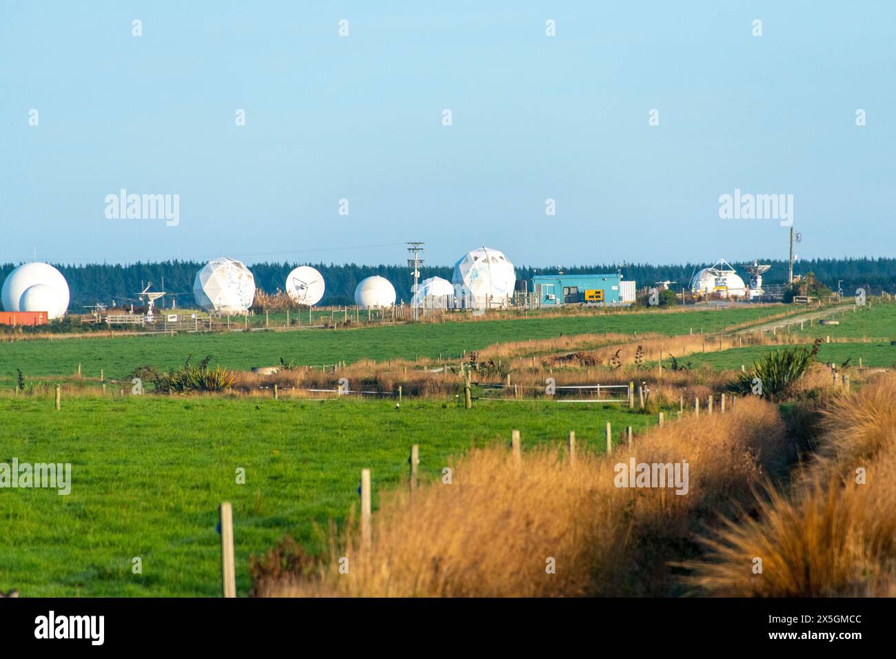 Space Operations - New Zealand Stock Photo