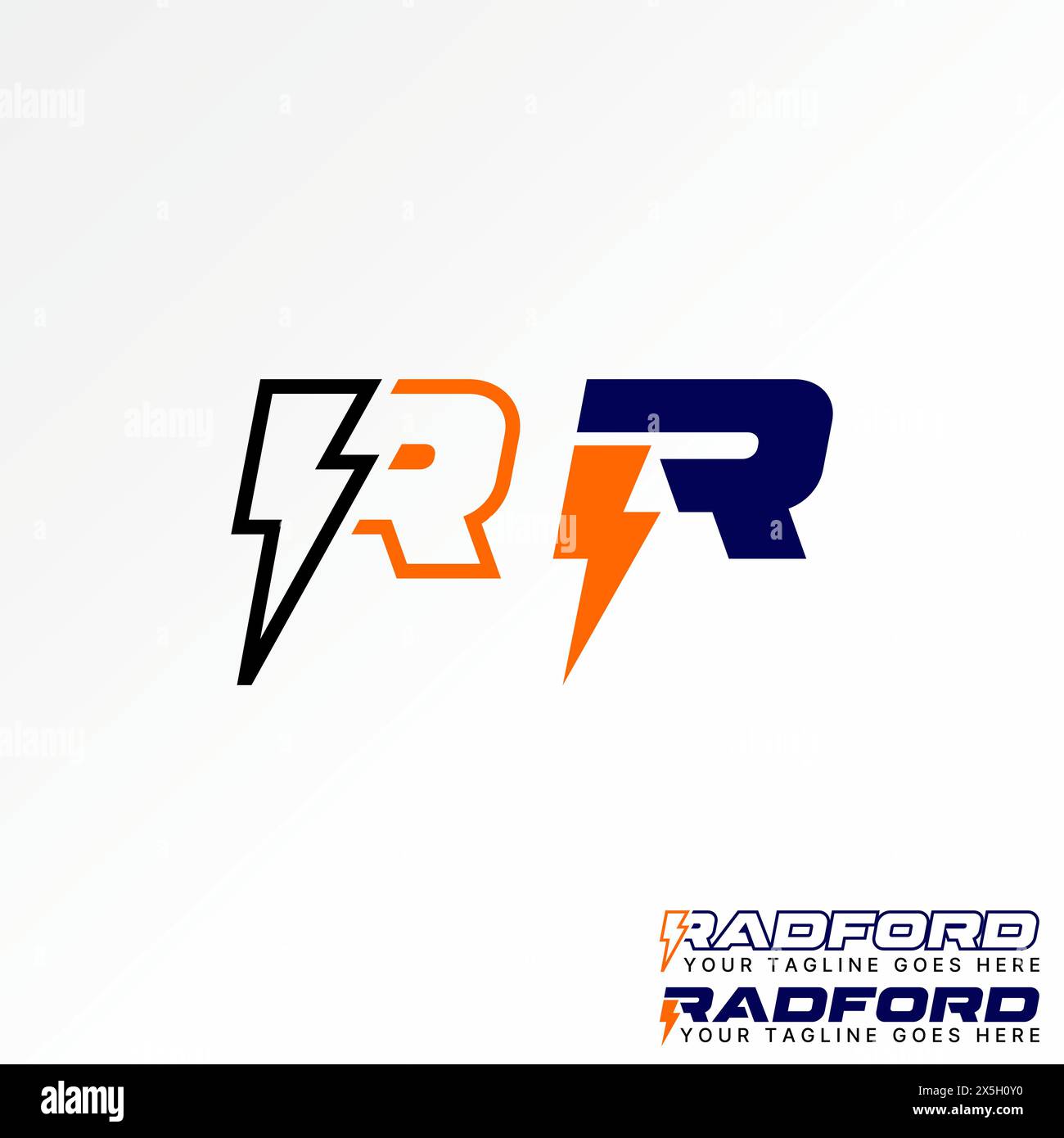 Logo design graphic concept creative vector premium stock letter ...