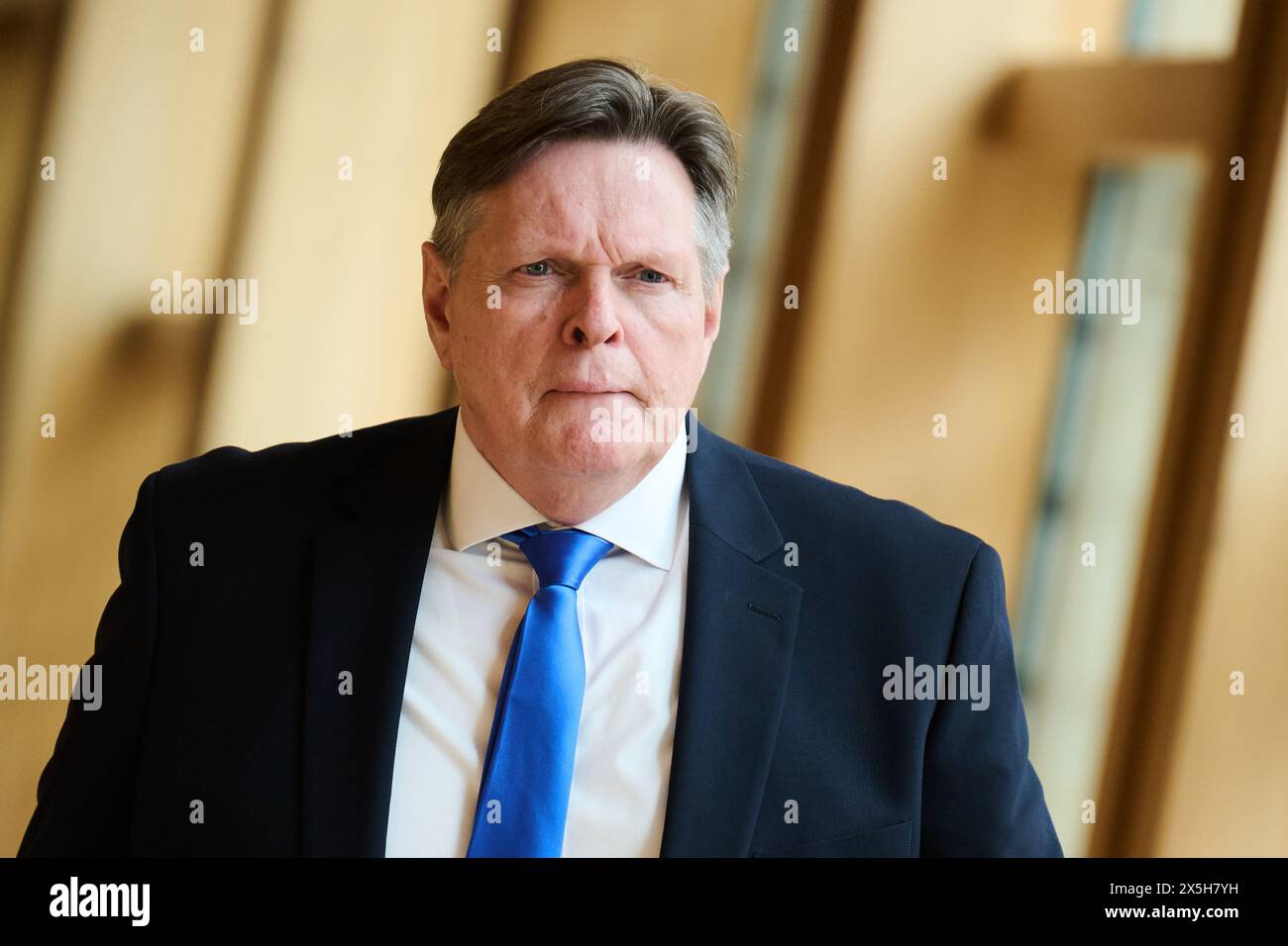 Edinburgh Scotland, UK 09 May 2024. Stephen Kerr MSP at the Scottish