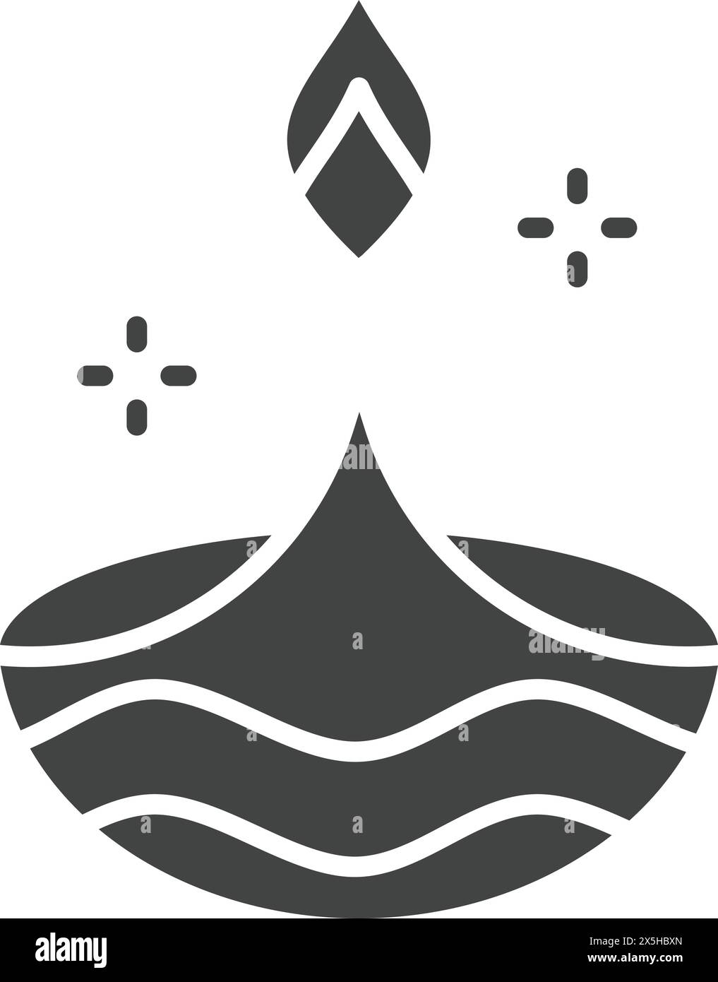 Diwali icon vector image. Suitable for mobile application web application and print media. Stock Vector