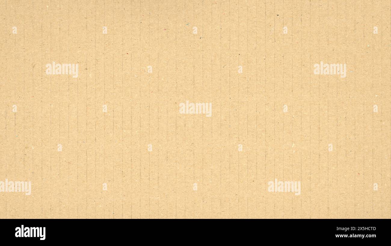 brown corrugated cardboard texture useful as a background Stock Photo