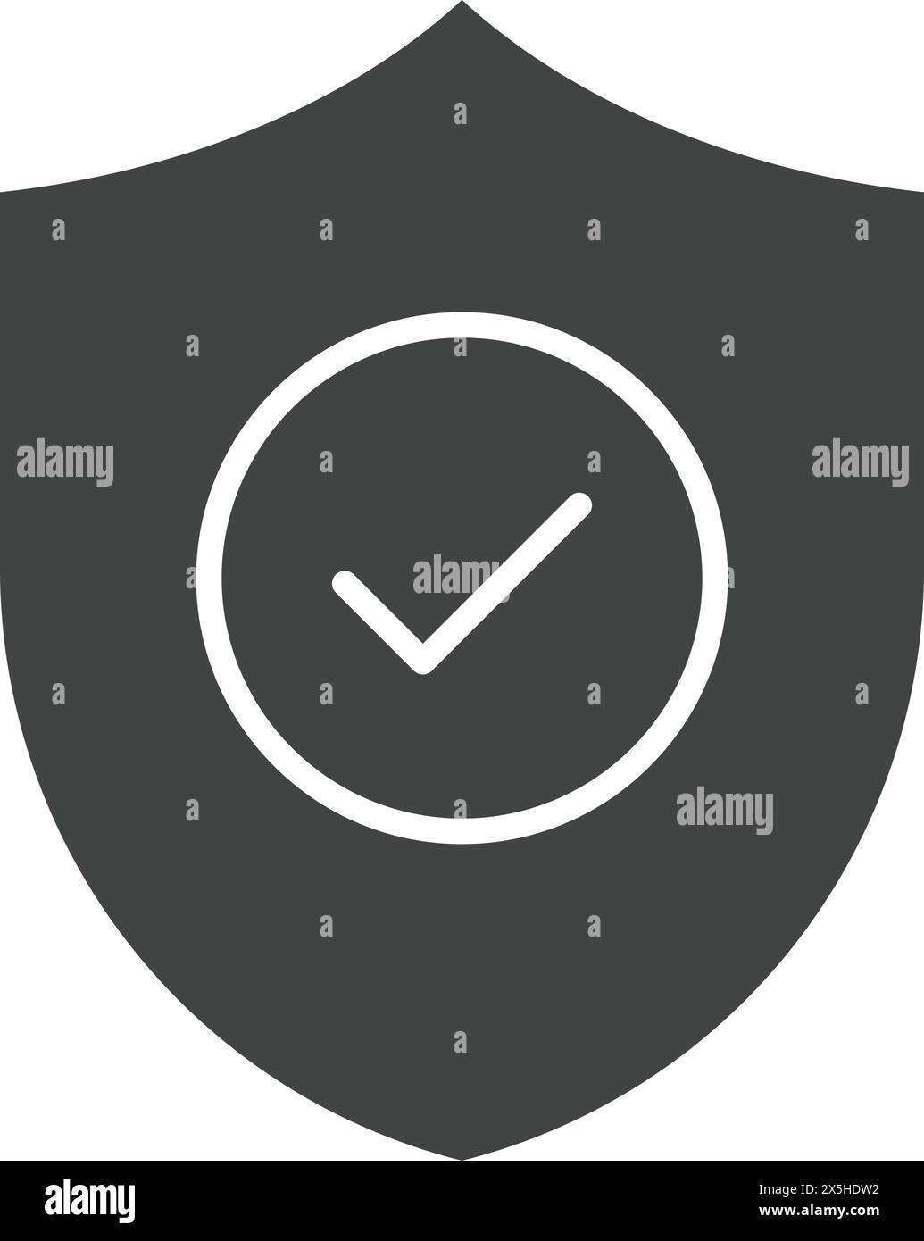 Guarantee icon vector image. Suitable for mobile application web application and print media. Stock Vector