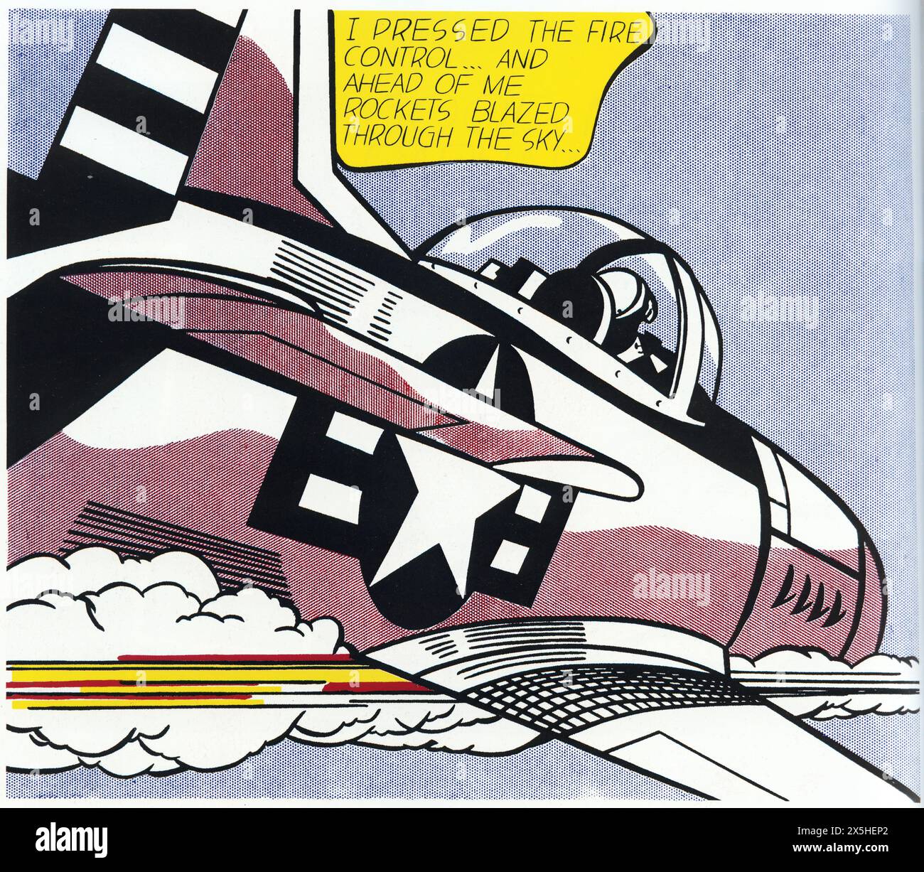 Whaam!, 1963, Pop Art By Roy Lichtenstein Stock Photo - Alamy