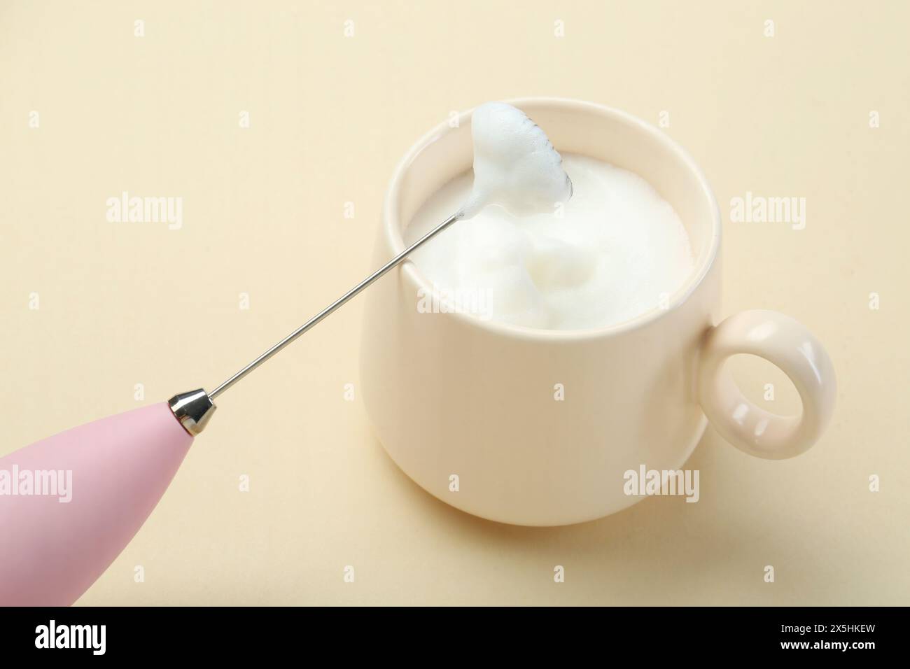 Mini Milk Frother Cream