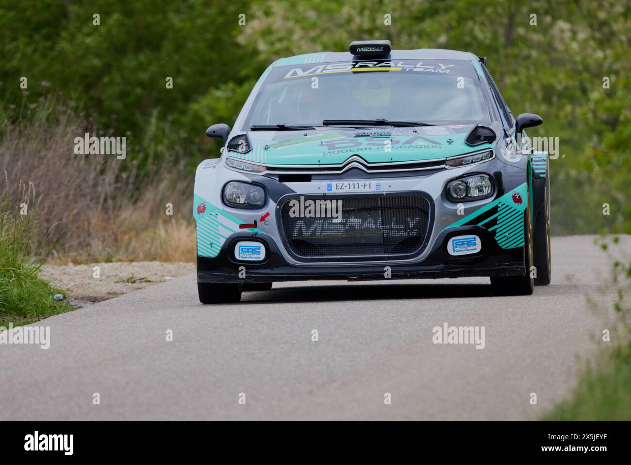 Albota, Arges Romania 09 May 2024, Arges Rally, images from stage one ...
