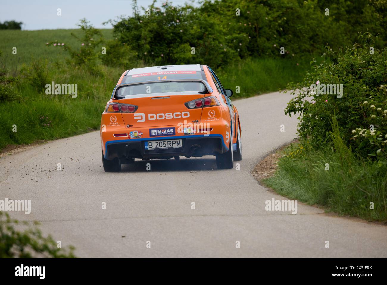 Albota, Arges Romania 09 May 2024, Arges Rally, images from stage one ...