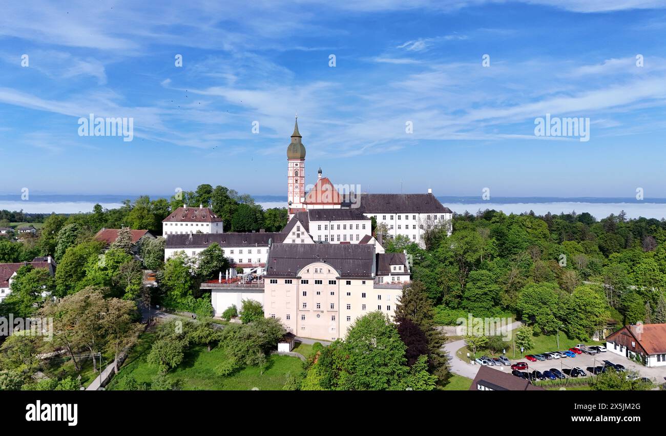 Andechs Bayern Deutschland 10 Mai 2024 Hier Der Blick Auf Das andechs-bayern-deutschland-10-mai-2024-hier-der-blick-auf-das