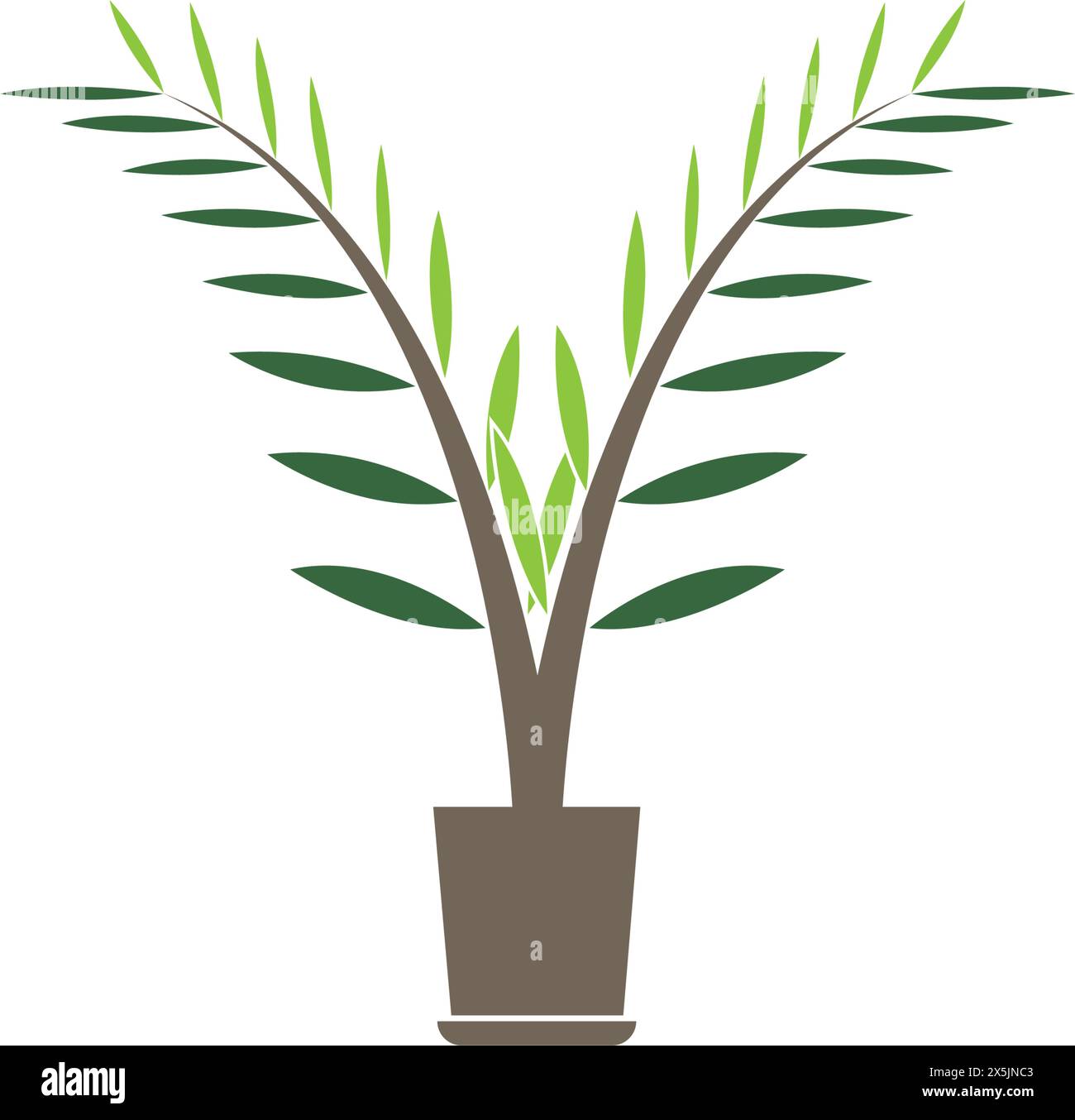 plant icon vector illustration template design Stock Vector