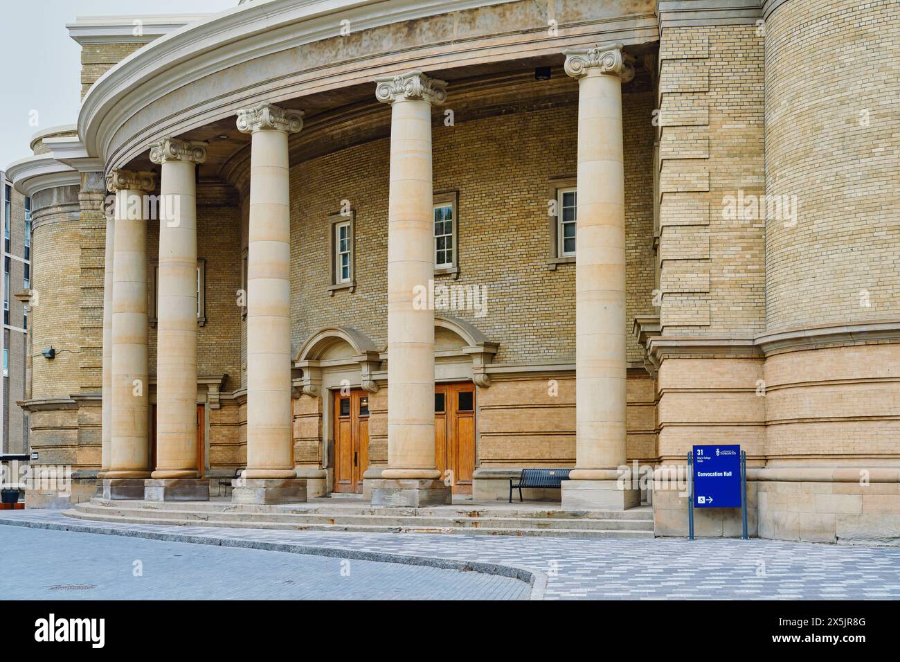 Convocation Hall Building Stock Photo
