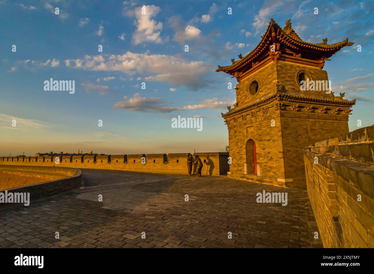 The historic old town of Pingyao Ping Yao, UNESCO World Heritage Site, Shanxi, China, Asia Copyright: MichaelxRunkel 1184-10999 Stock Photo