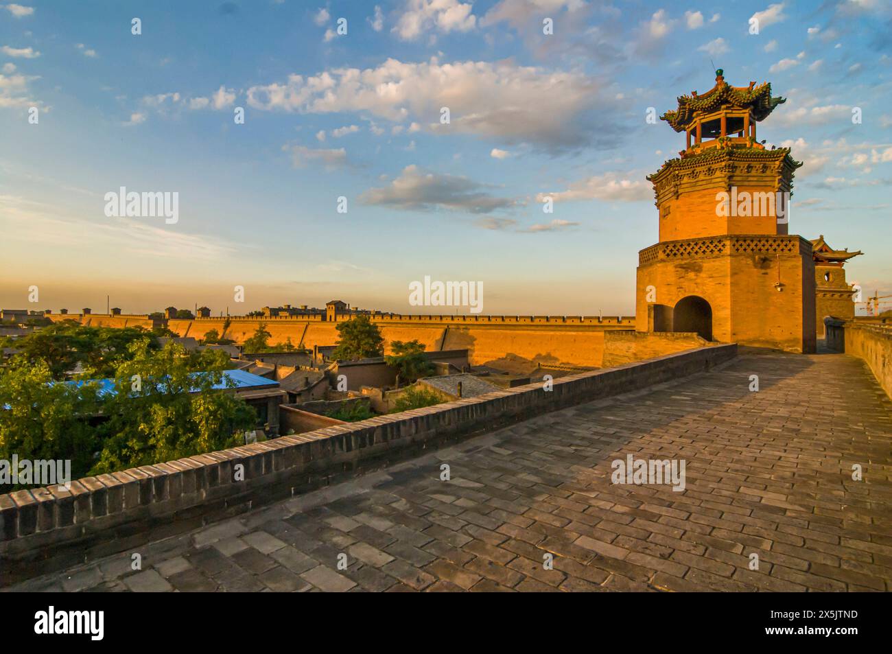 The historic old town of Pingyao Ping Yao, UNESCO World Heritage Site, Shanxi, China, Asia Copyright: MichaelxRunkel 1184-11000 Stock Photo