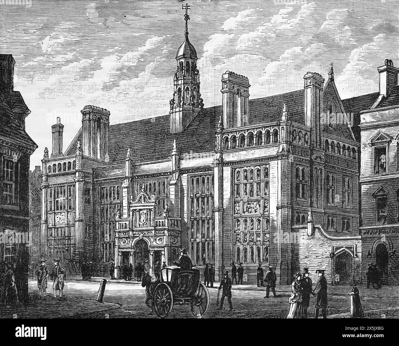 Oxford in 19th century Black and White Stock Photos & Images - Alamy