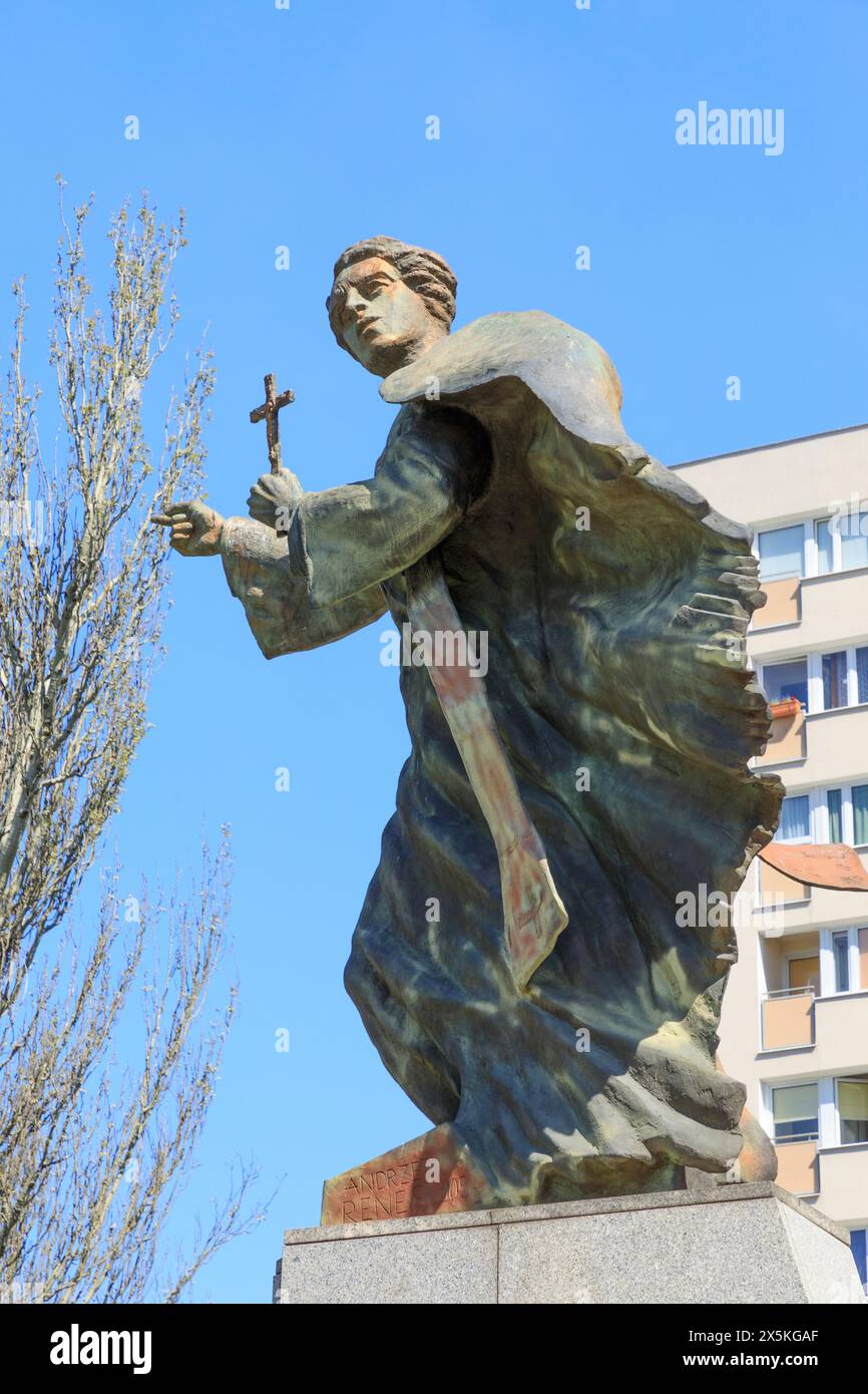 Poland, Warsaw. St. John's Archcathedral. Roman Catholic church in Old Town. Church has been listed by UNESCO as of cultural significance. Stock Photo