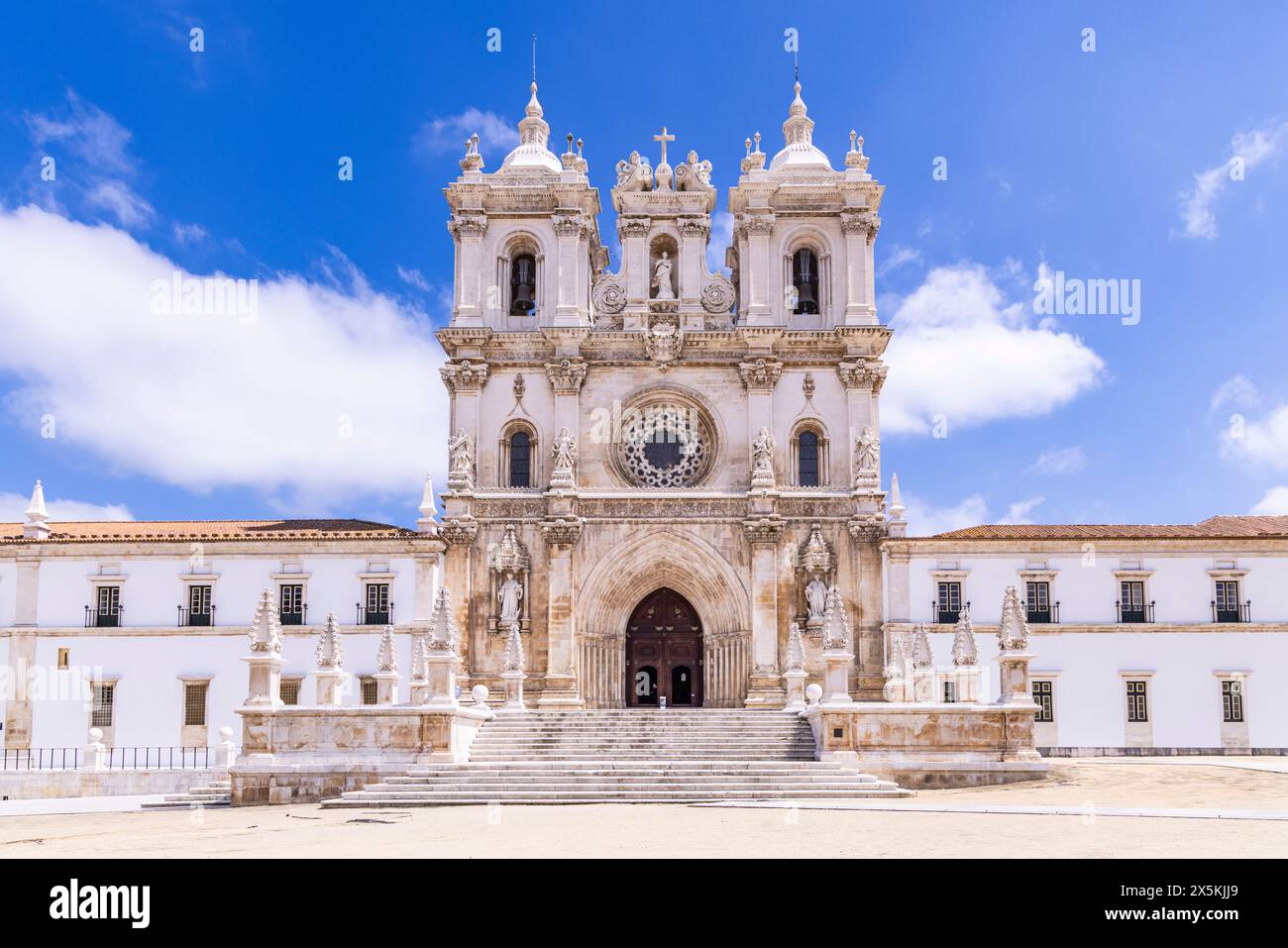 Portugal, Alcobaca. The Alcobaca Monastery, a UNESCO World Heritage ...