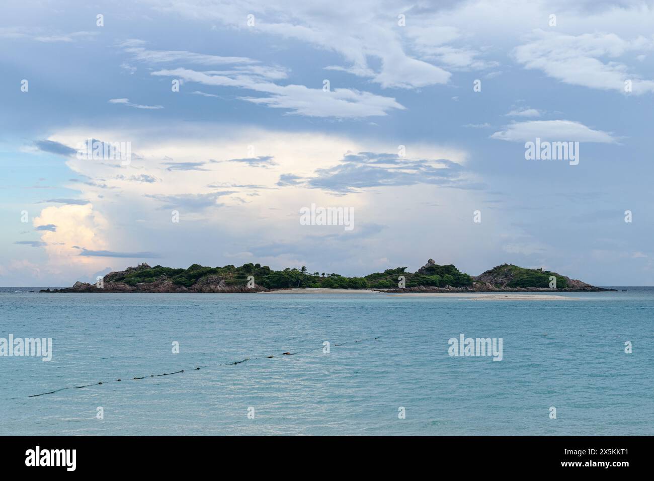 Tropical island at Palau Redang, Malaysia. Stock Photo