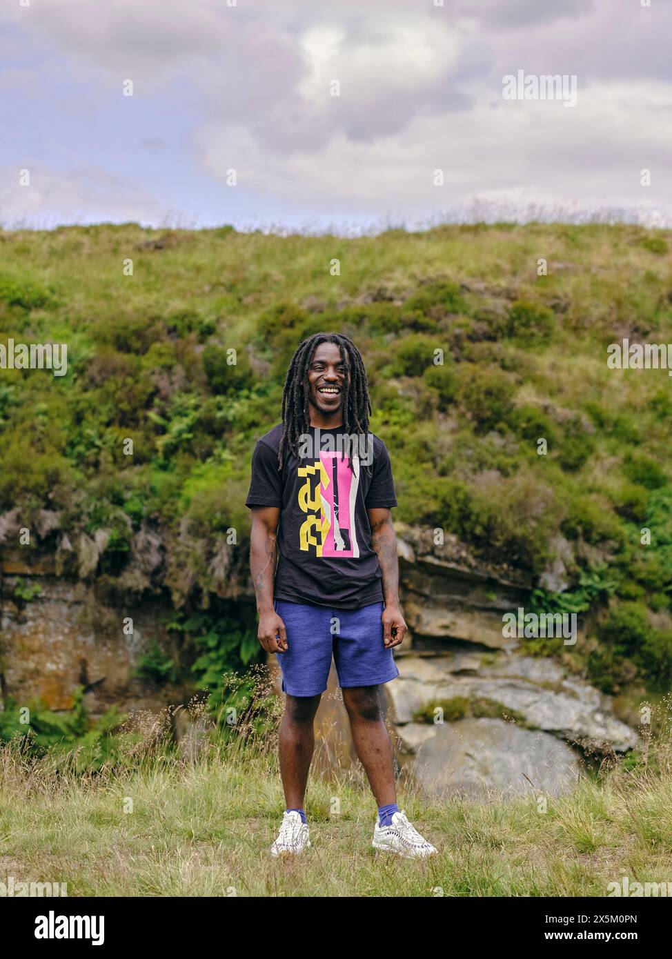 Outdoor portrait active smiling hi-res stock photography and images - Alamy
