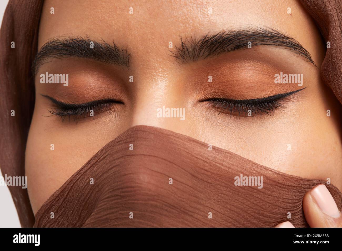 hijab face