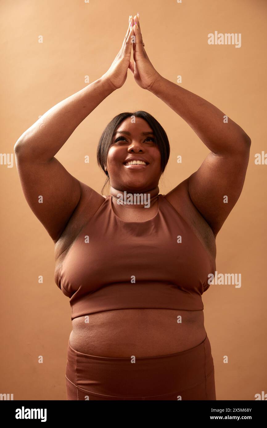Body positive black woman plus size hi-res stock photography and images ...