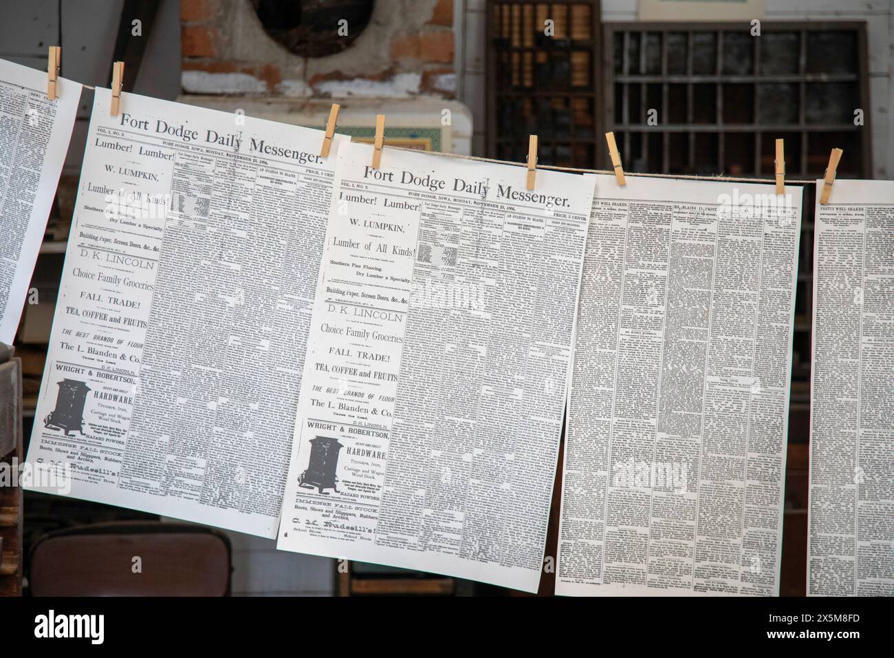 Fort dodge daily messenger hi-res stock photography and images - Alamy