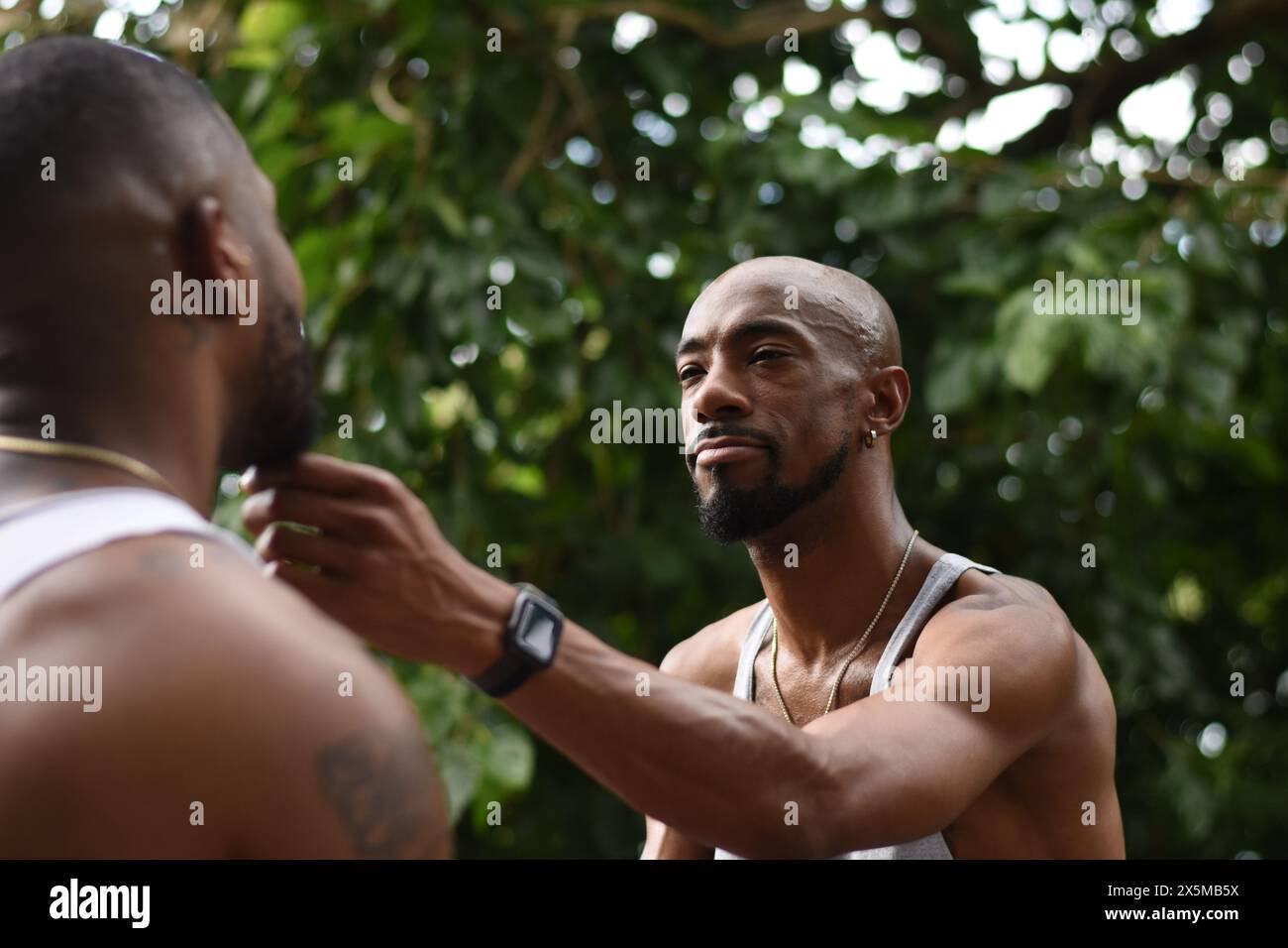 Gay muscular hi-res stock photography and images - Alamy