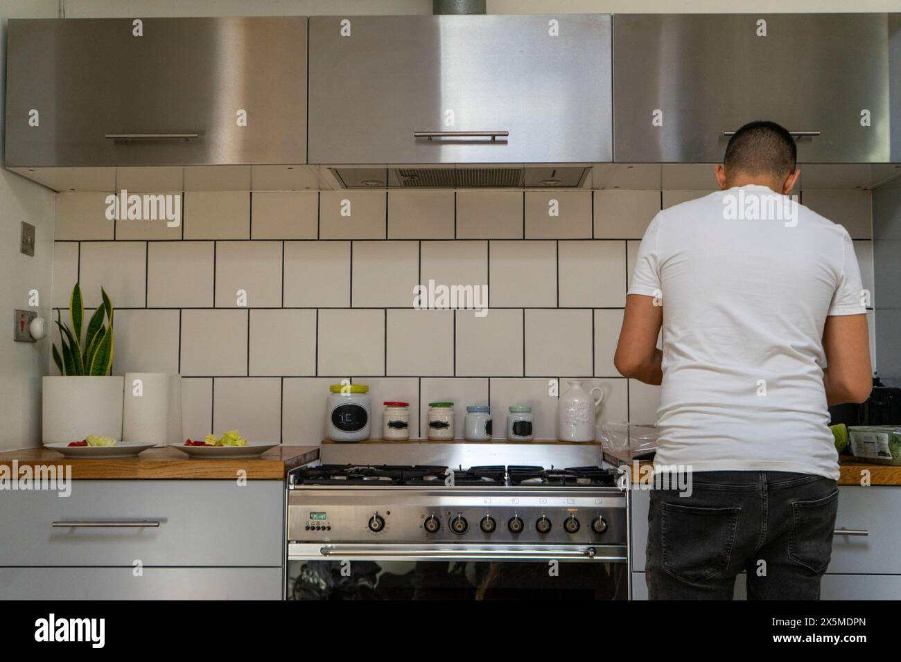 Rear man london hi-res stock photography and images - Alamy