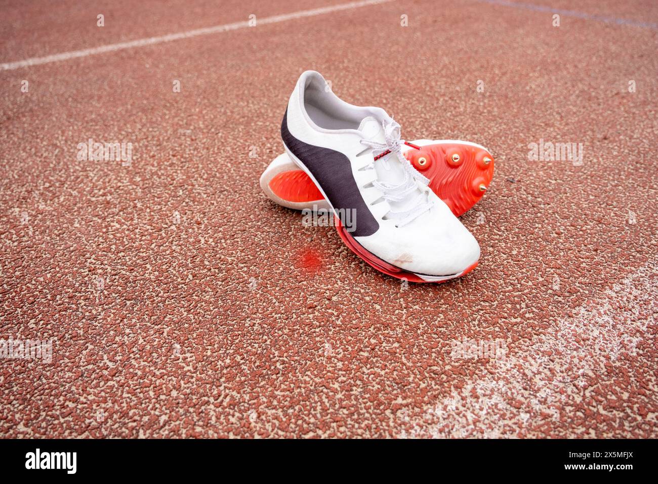 Running spikes hi res stock photography and images Alamy