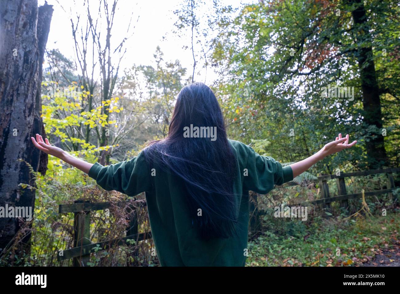 Rear view woman meditating in hi res stock photography and images Alamy Rear view woman meditating in hi res stock photography and images Alamy