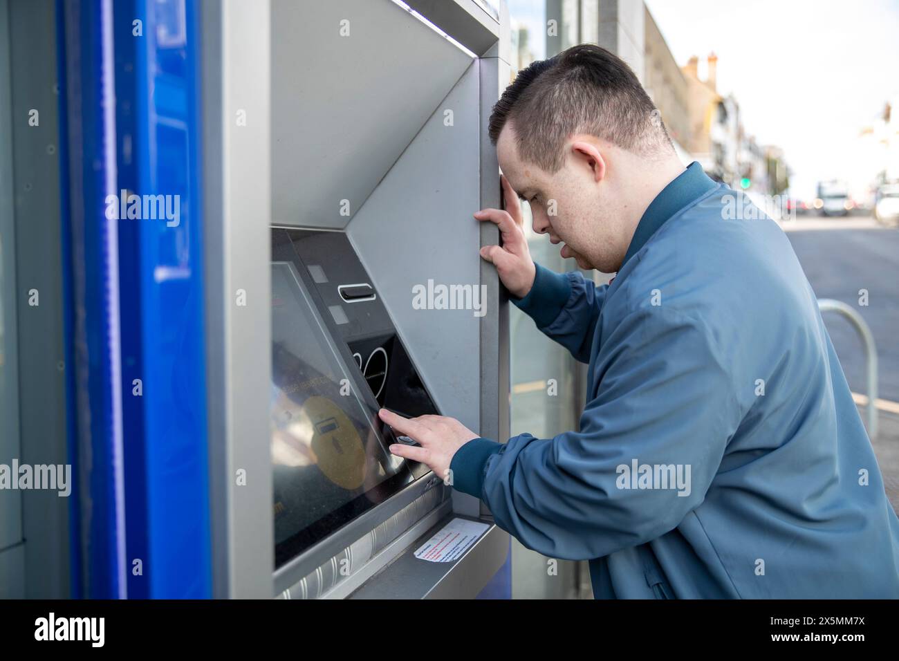The man in the machine hi-res stock photography and images - Alamy
