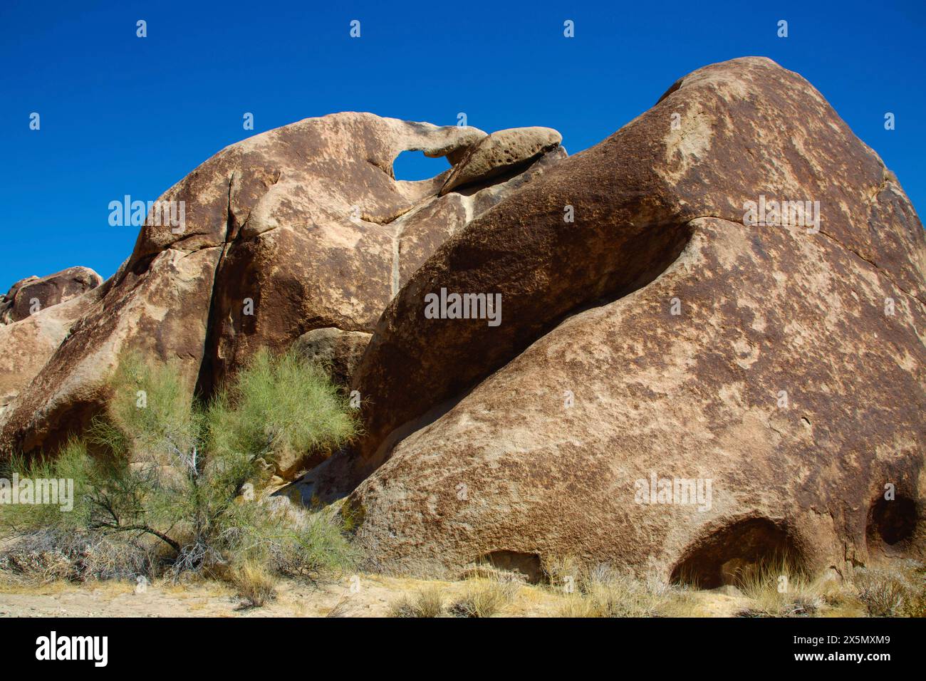 Hayfield Road off-ramp, Mojave Desert, California Stock Photo - Alamy