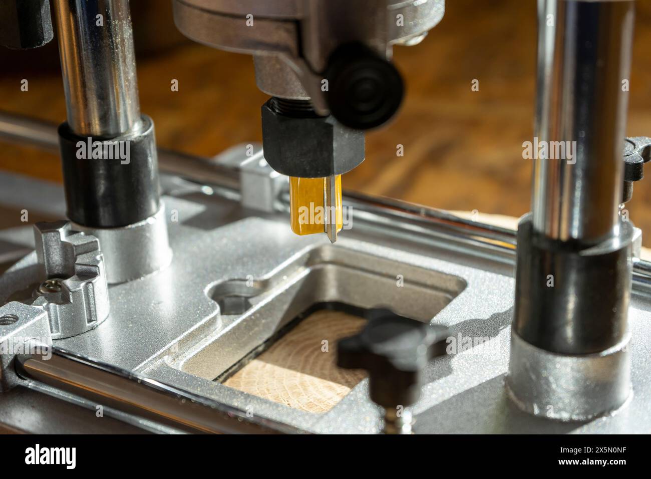 Wood shaping machine milling hi-res stock photography and images - Alamy