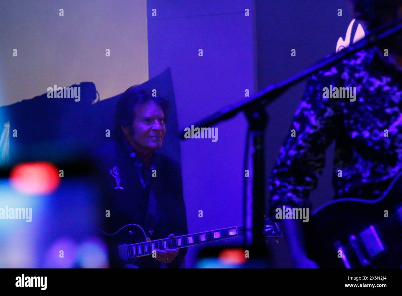 Beverly Hills, CA May 8th, 2024 John Fogerty walks on stage at