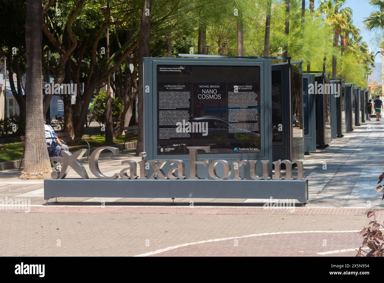 ALMERIA, SPAIN - 10 MAY 2024 The exhibition presents 36 photographs by ...