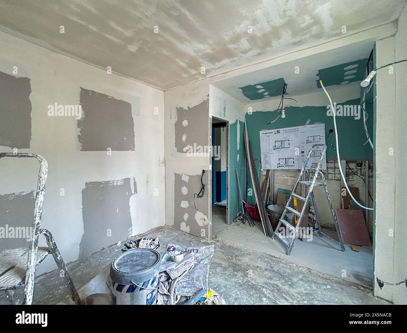 Picture of P-aris, France, Wide Angle View, inside, Small Apartment Renovation ...