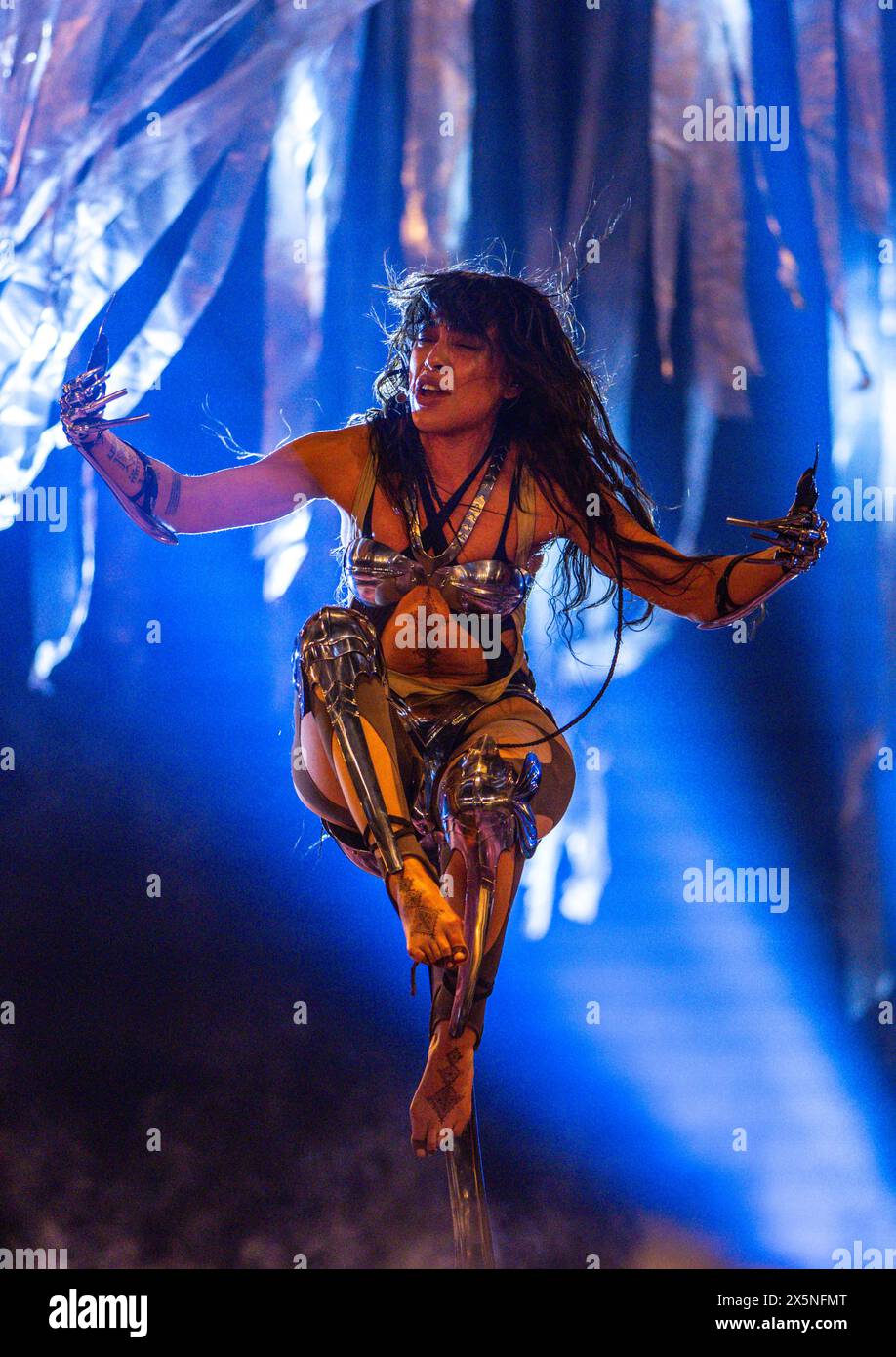 Loreen Singer Malmo, Sweden. 10th May, 2024. 10 May 2024, Sweden, Malmö: Swedish ...