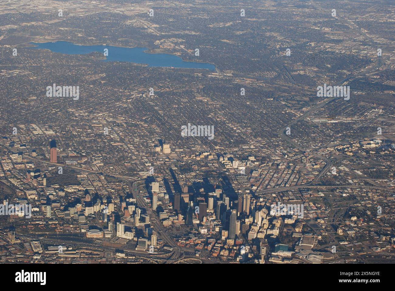 Dallas aerial hi-res stock photography and images - Alamy