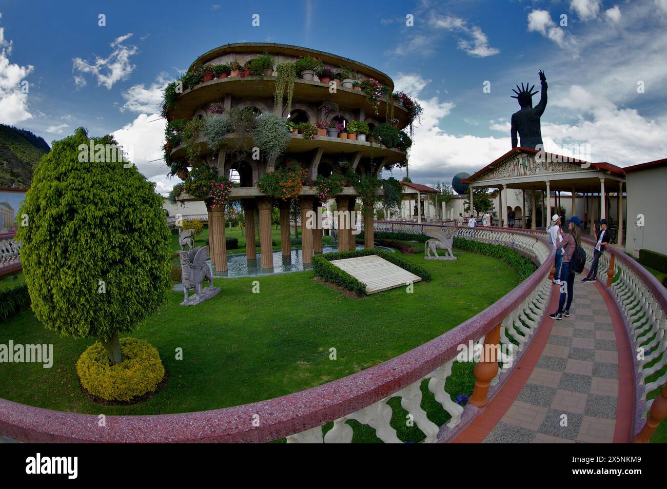 Bogota,Tocancipa, Colombia. 20-1-2024.  Jaime Duque, Ecological and theme park. photo by: Jose I. Bula U. Stock Photo