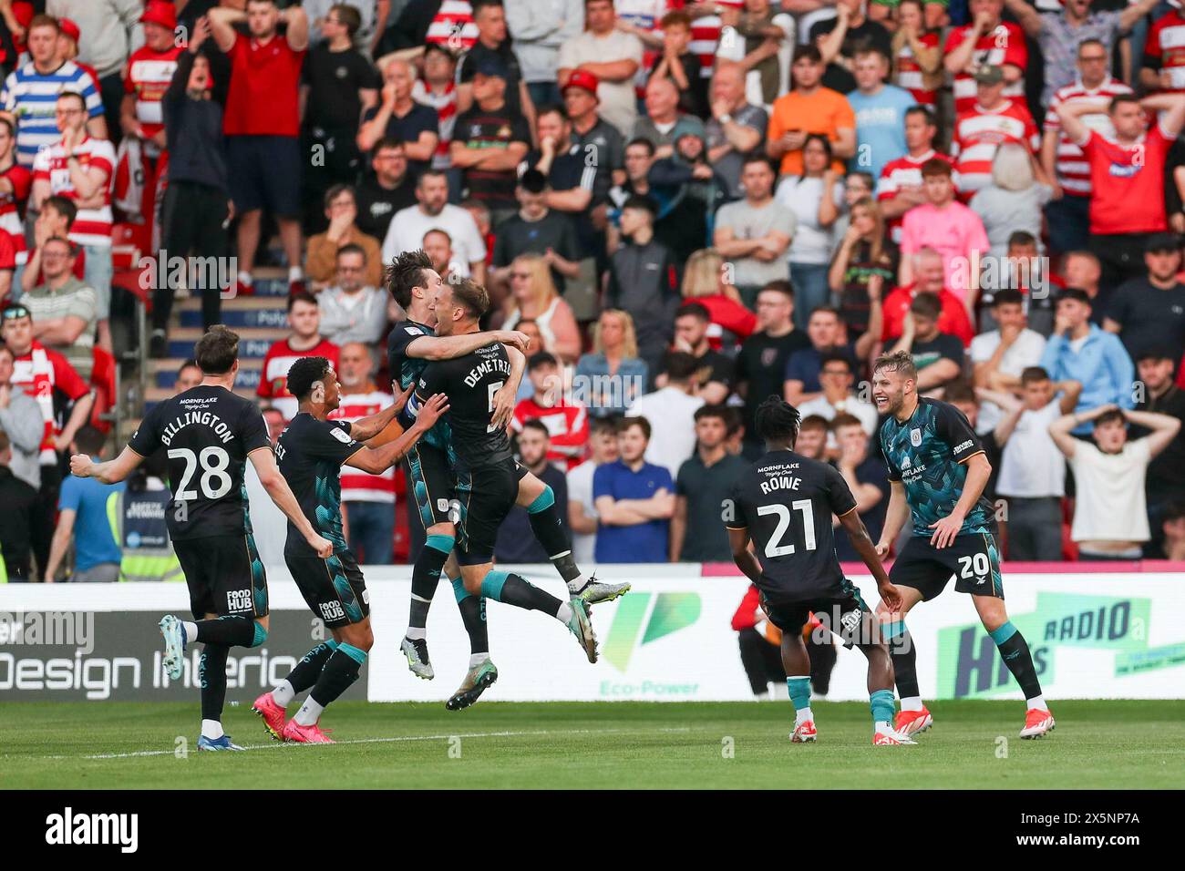 Doncaster Rovers defender James Maxwell (3) own goal not in pic 02 and