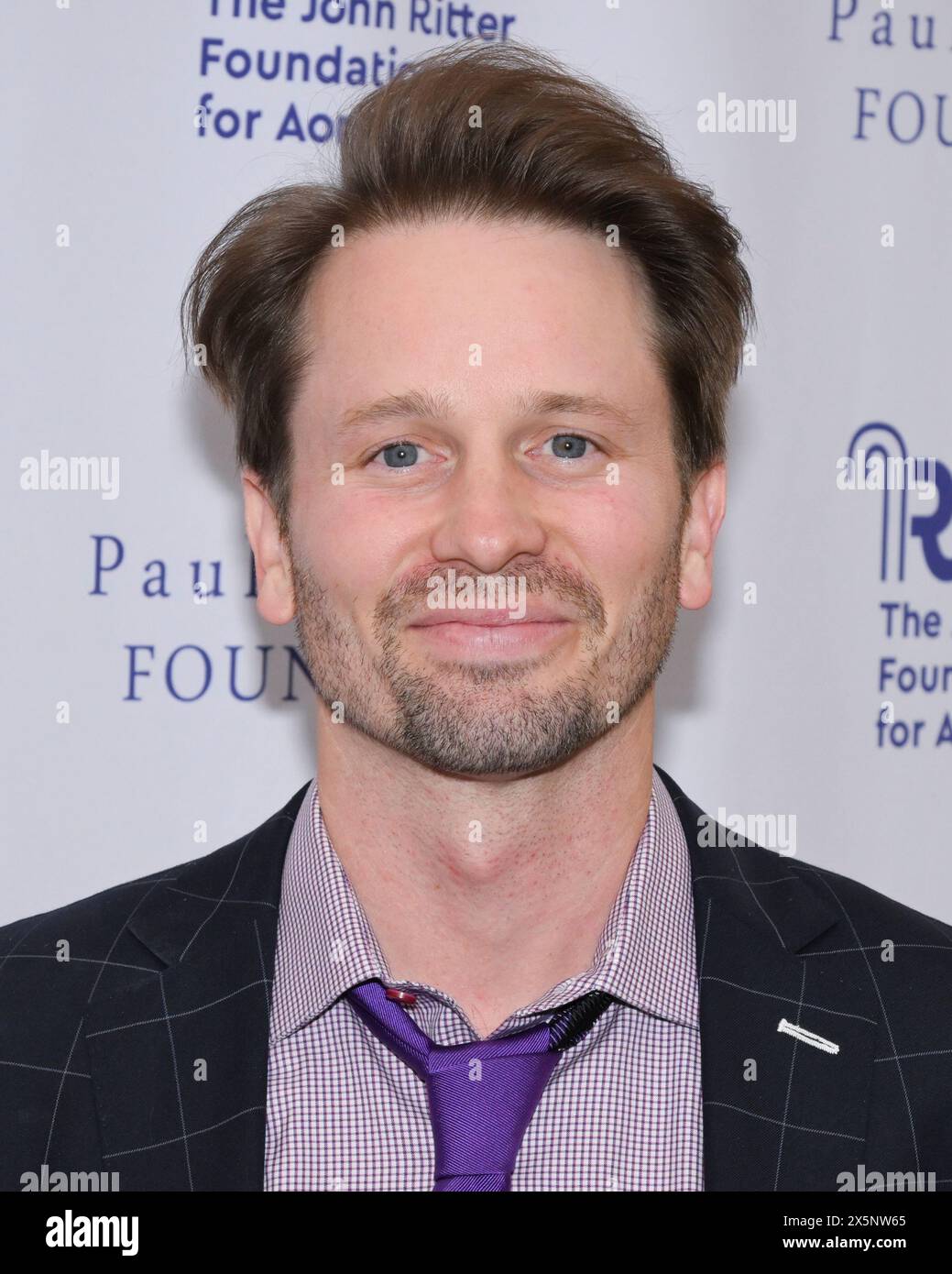 May 9, 2025, Hollywood, California, USA Tyler Ritter attends The John