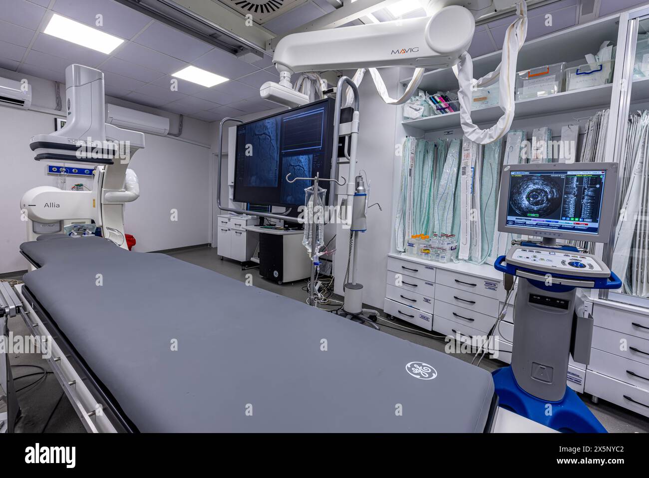 Denizli Turkey 29 February 2024; Heart operating room. Complex heart ...