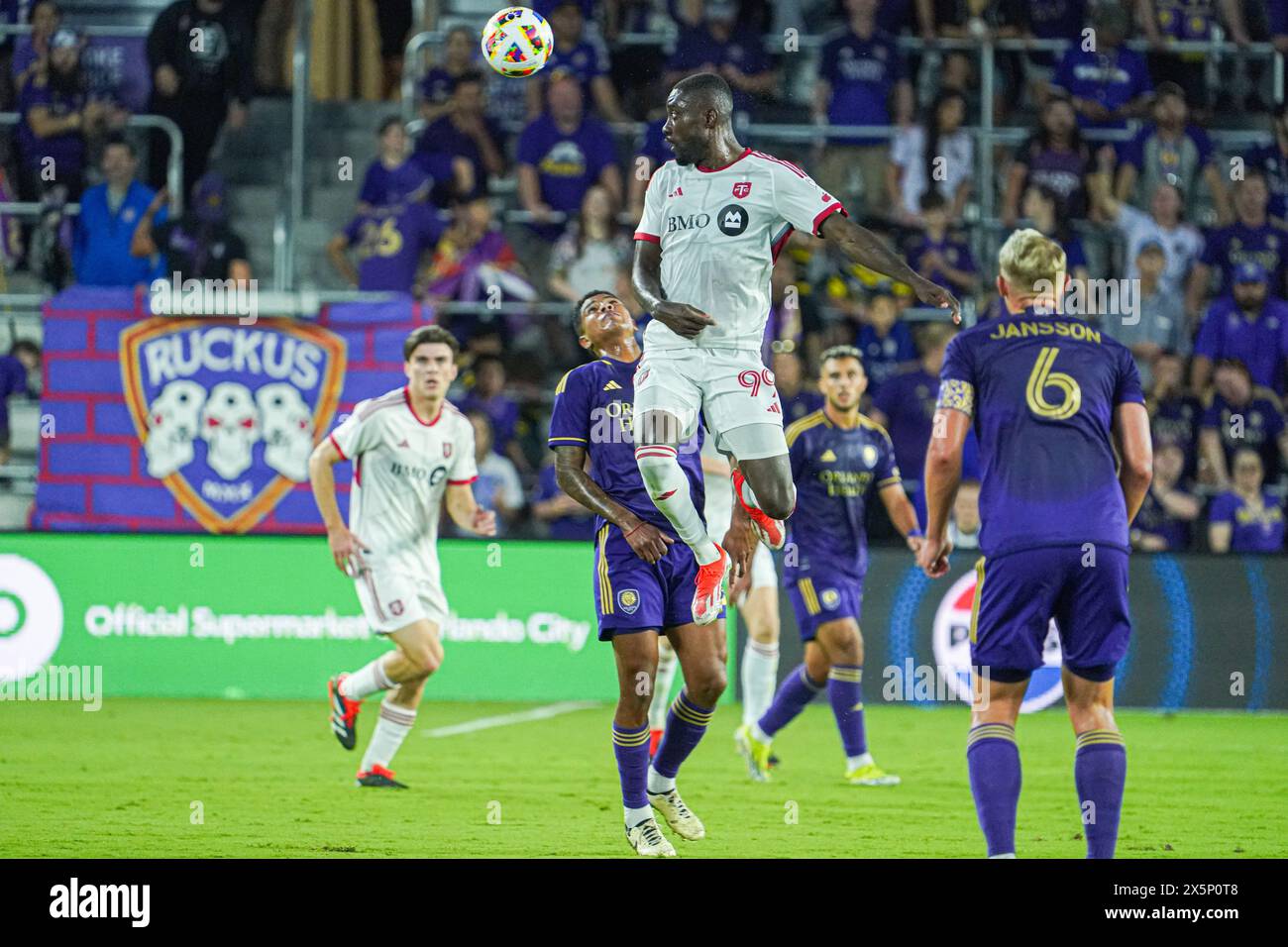 Orlando, Florida, USA, April 27, 2024, Toronto FC player Adama Diomande ...