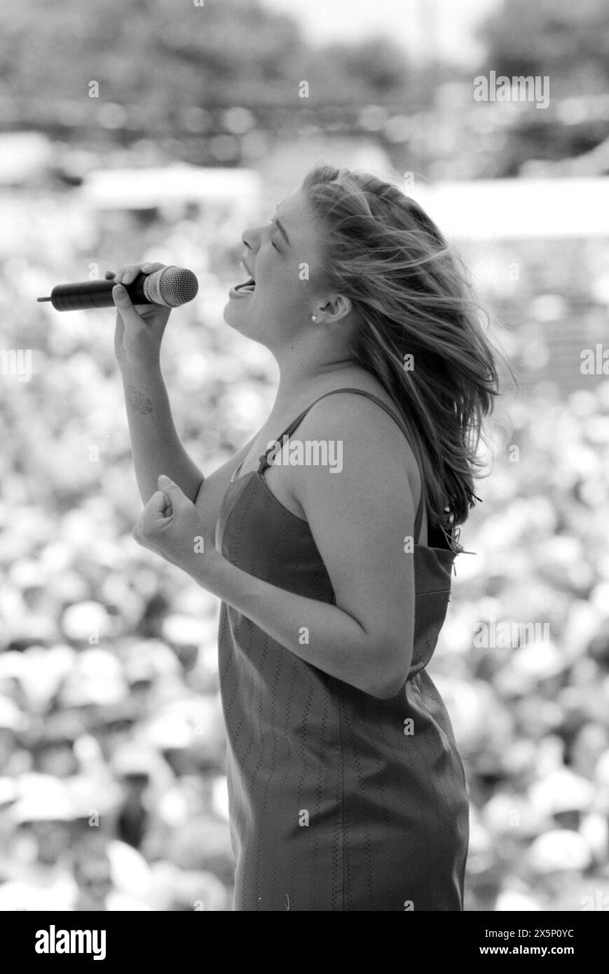 Kelly Rimes LeAnn Rimes performing in Nashville, Tenessee 1999 Credit: Ross Pelton ...