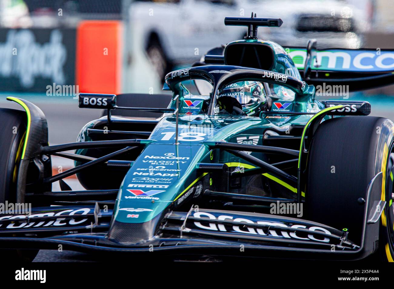 Lance Stroll (CAN) Aston Martin AMR24 - Mercedes during FORMULA 1 CRYPTO.COM  MIAMI GRAND PRIX, Miami International Autodrome, Miami, FL, USA Stock Photo  - Alamy