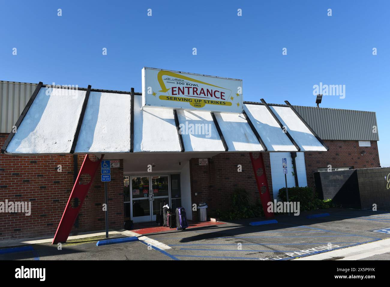 Bowling alley entrance hires stock photography and images Alamy
