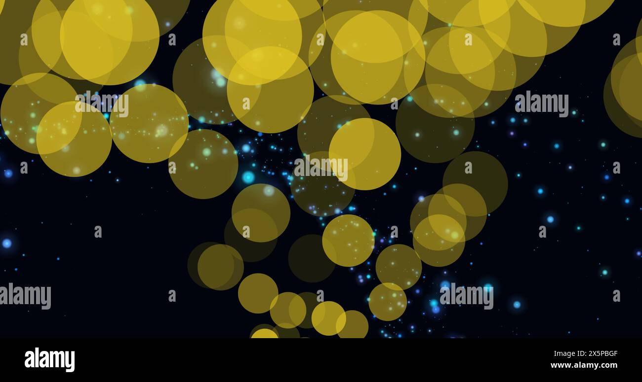 Bokeh black background hi-res stock photography and images - Alamy
