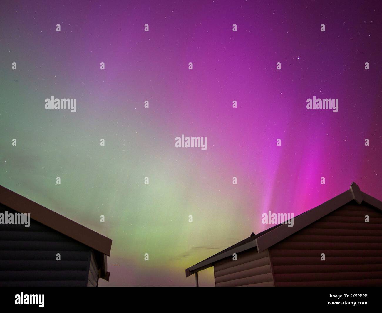 Minster on Sea, Kent, UK. 10th May, 2024. UK Weather stunning Northern