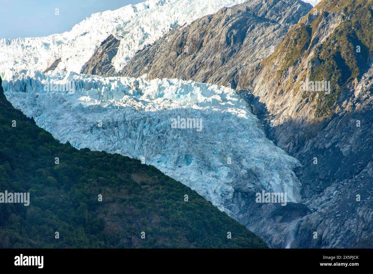 Franz Josef Glacier - New Zealand Stock Photo